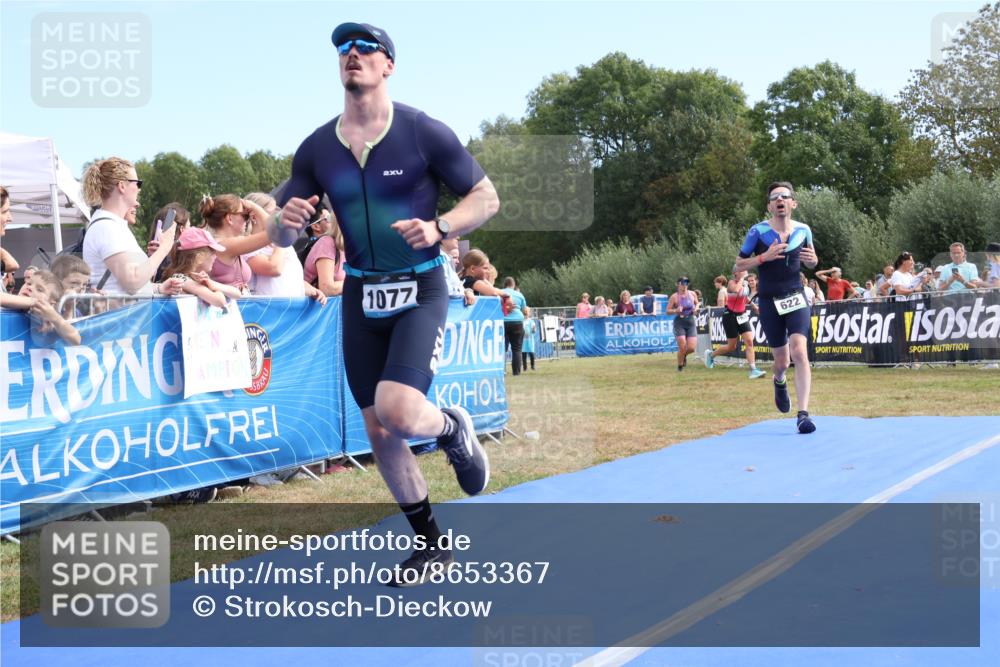 31.08.2025 - Elbe Triathlon Hamburg Strokosch-Dieckow http://msf.ph/oto/8653367 31.08.2025 11:22:40 Ziel 622, 1077, 1132 meine-sportfotos.de