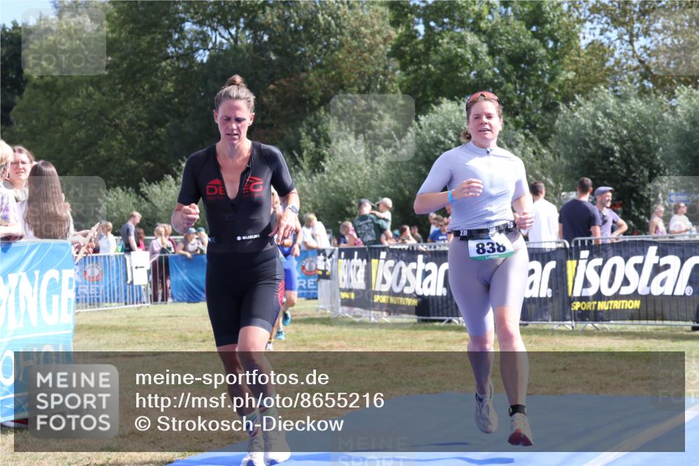 31.08.2025 - Elbe Triathlon Hamburg Strokosch-Dieckow http://msf.ph/oto/8655216 31.08.2025 11:45:56 Ziel 838, 887, 1314, 1496 meine-sportfotos.de