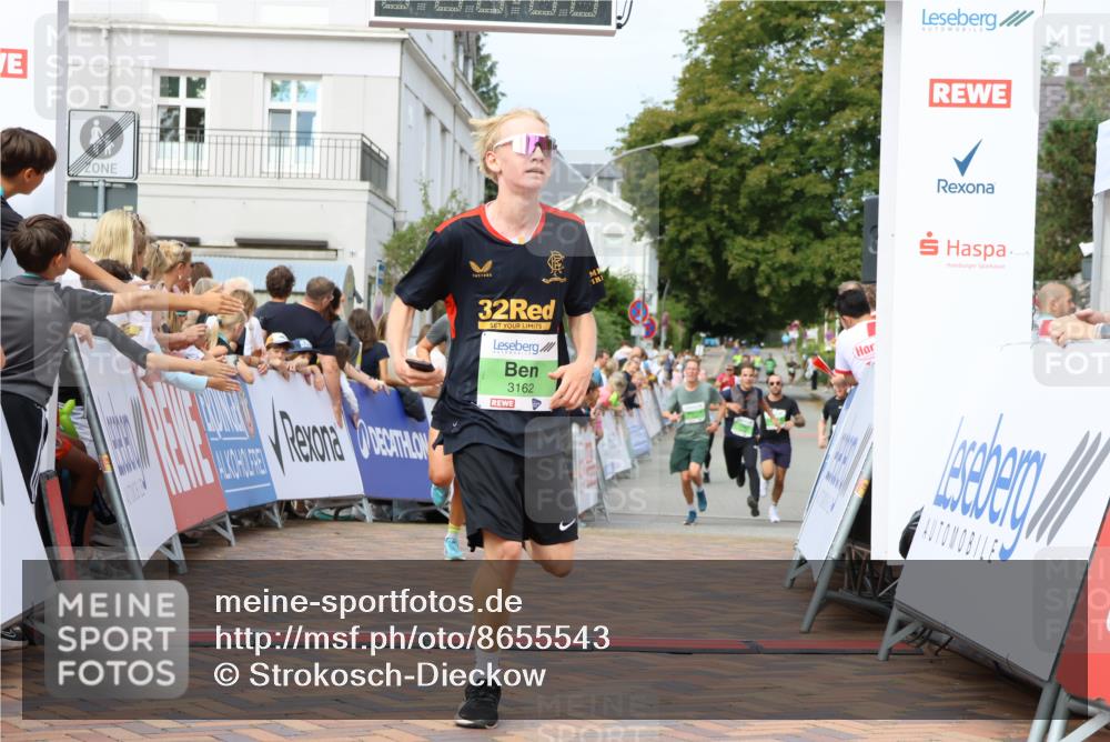 31.08.2025 - 21. Blankeneser Heldenlauf Strokosch-Dieckow http://msf.ph/oto/8655543 31.08.2025 11:00:06 Ziel 3162, 3624, 3691, 3655, 3664 meine-sportfotos.de