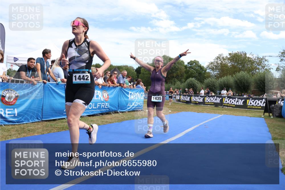 31.08.2025 - Elbe Triathlon Hamburg Strokosch-Dieckow http://msf.ph/oto/8655980 31.08.2025 11:57:07 Ziel 1374, 1435, 1442, 1448, 1462 meine-sportfotos.de