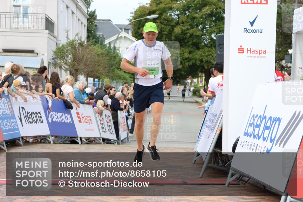 31.08.2025 - 21. Blankeneser Heldenlauf Strokosch-Dieckow http://msf.ph/oto/8658105 31.08.2025 10:52:27 Ziel 3739, 3400 meine-sportfotos.de