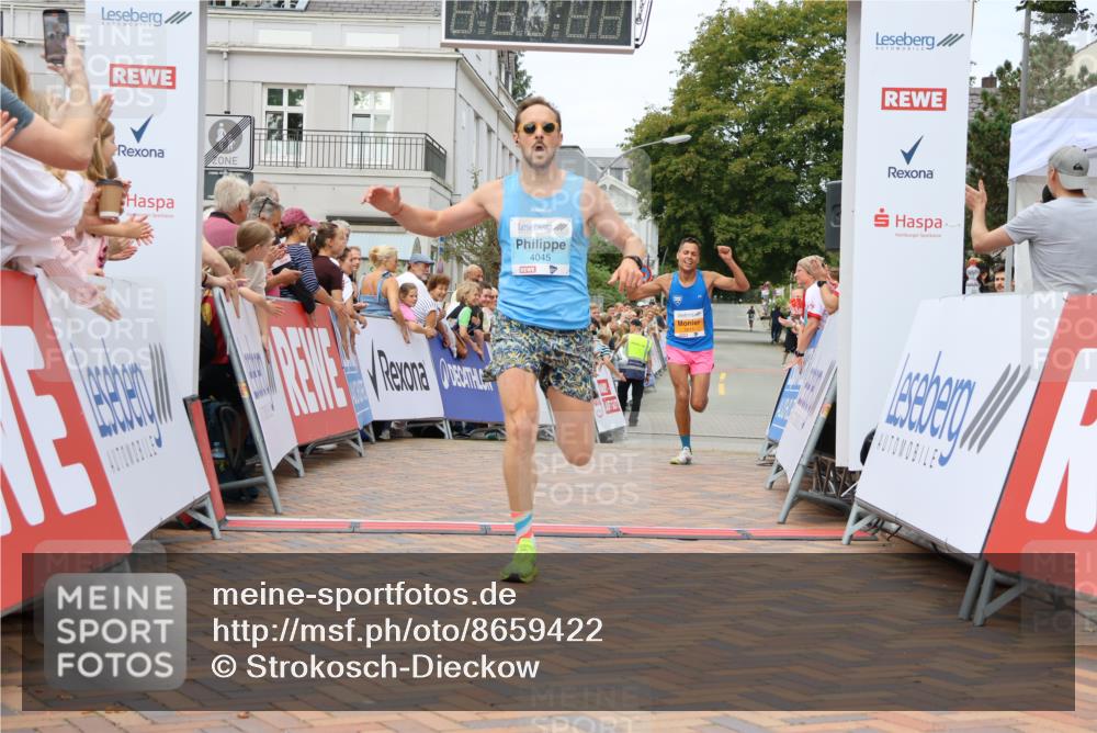 31.08.2025 - 21. Blankeneser Heldenlauf Strokosch-Dieckow http://msf.ph/oto/8659422 31.08.2025 11:49:18 Ziel 5611, 4045 meine-sportfotos.de
