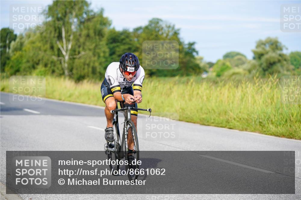 31.08.2025 - Elbe Triathlon Hamburg Michael Burmester http://msf.ph/oto/8661062 31.08.2025 08:57:16 Radfahren 185, 193, 246, 309, 348 meine-sportfotos.de