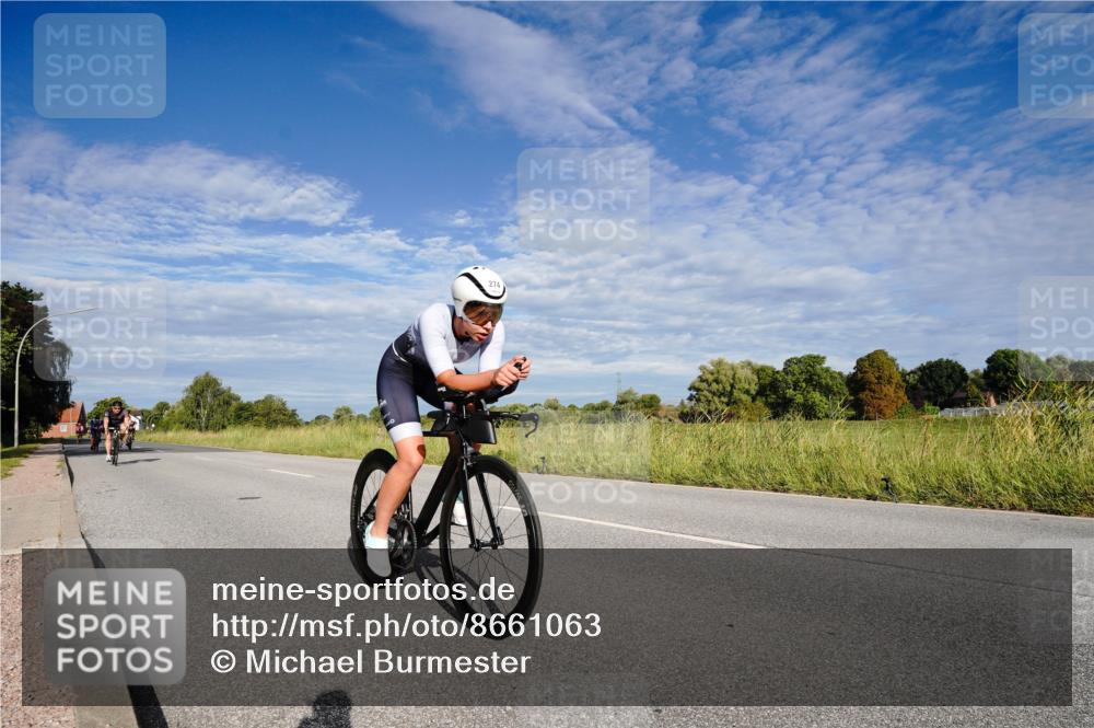 31.08.2025 - Elbe Triathlon Hamburg Michael Burmester http://msf.ph/oto/8661063 31.08.2025 09:01:43 Radfahren 173, 274, 329, 330, 371, 551 meine-sportfotos.de