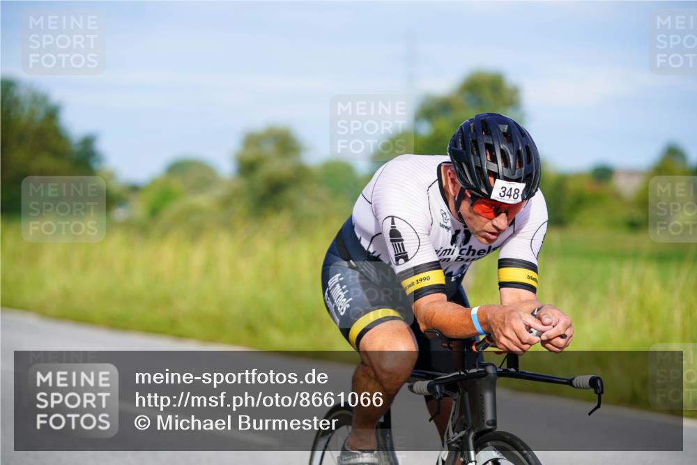 31.08.2025 - Elbe Triathlon Hamburg Michael Burmester http://msf.ph/oto/8661066 31.08.2025 08:57:17 Radfahren 185, 193, 246, 309, 348 meine-sportfotos.de