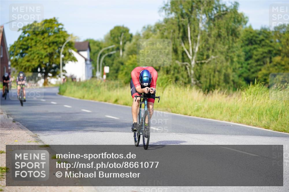 31.08.2025 - Elbe Triathlon Hamburg Michael Burmester http://msf.ph/oto/8661077 31.08.2025 08:57:22 Radfahren 193, 293, 346 meine-sportfotos.de
