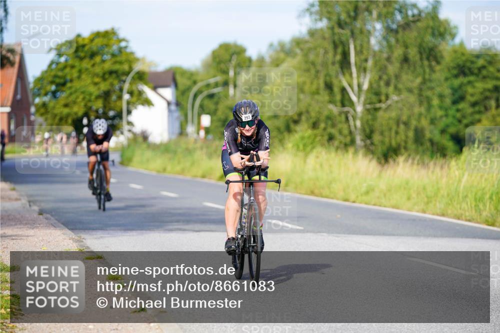 31.08.2025 - Elbe Triathlon Hamburg Michael Burmester http://msf.ph/oto/8661083 31.08.2025 08:57:25 Radfahren 193, 293, 346 meine-sportfotos.de