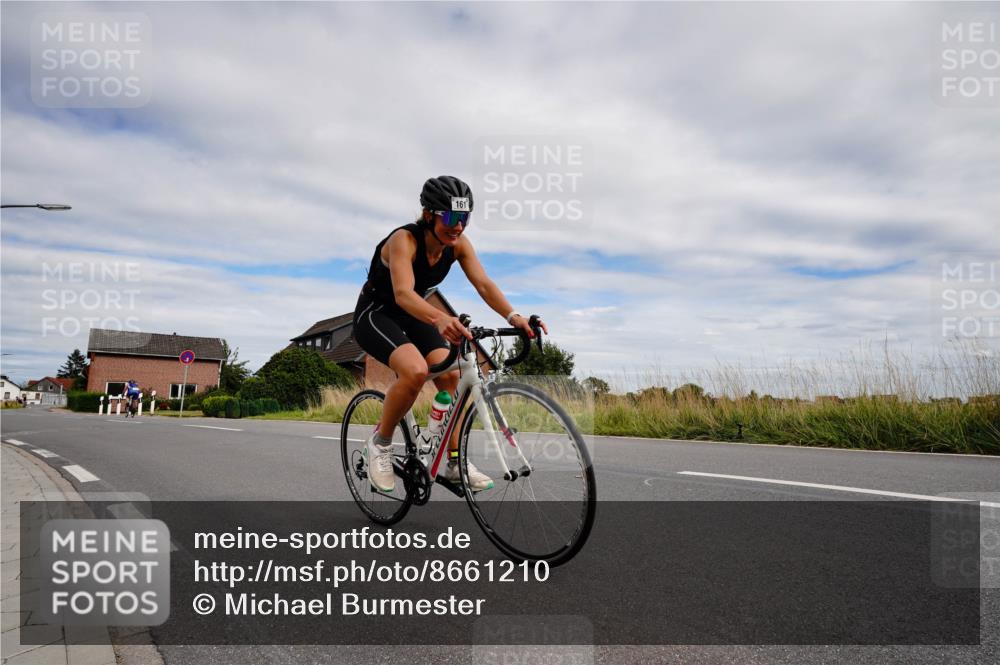 31.08.2025 - Elbe Triathlon Hamburg Michael Burmester http://msf.ph/oto/8661210 31.08.2025 15:59:53 Radfahren  meine-sportfotos.de