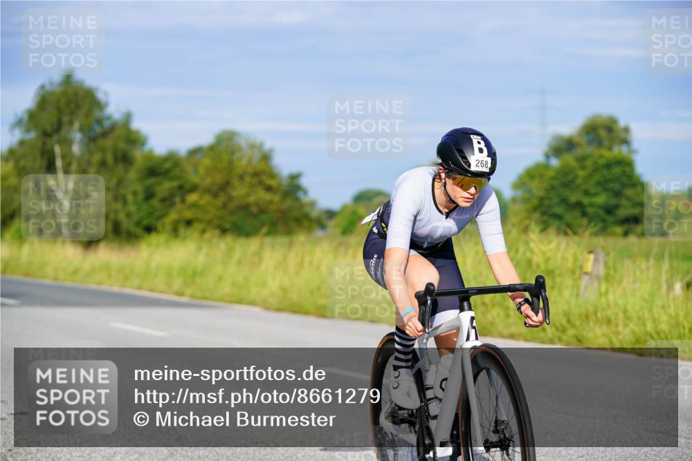 31.08.2025 - Elbe Triathlon Hamburg Michael Burmester http://msf.ph/oto/8661279 31.08.2025 08:58:31 Radfahren 206, 239, 268, 278, 341 meine-sportfotos.de