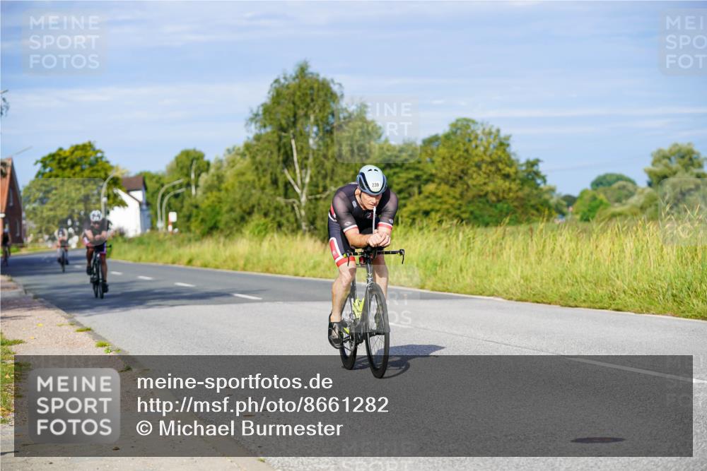 31.08.2025 - Elbe Triathlon Hamburg Michael Burmester http://msf.ph/oto/8661282 31.08.2025 08:58:32 Radfahren 206, 239, 268, 278, 341 meine-sportfotos.de