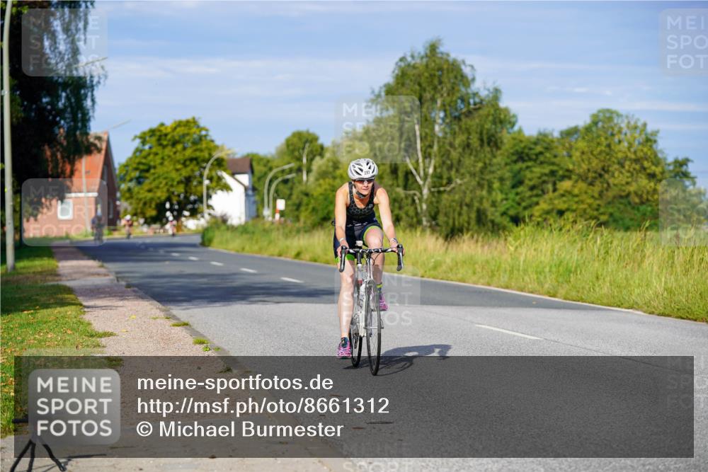 31.08.2025 - Elbe Triathlon Hamburg Michael Burmester http://msf.ph/oto/8661312 31.08.2025 08:58:41 Radfahren 287 meine-sportfotos.de