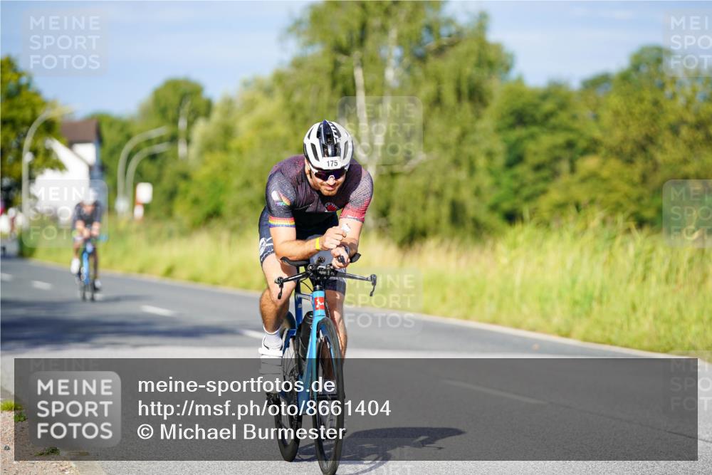 31.08.2025 - Elbe Triathlon Hamburg Michael Burmester http://msf.ph/oto/8661404 31.08.2025 08:59:18 Radfahren 174, 175, 216, 233, 357 meine-sportfotos.de