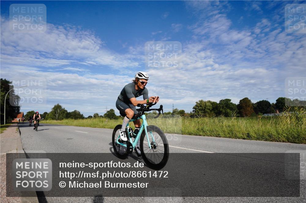 31.08.2025 - Elbe Triathlon Hamburg Michael Burmester http://msf.ph/oto/8661472 31.08.2025 09:08:07 Radfahren 288, 439, 540 meine-sportfotos.de