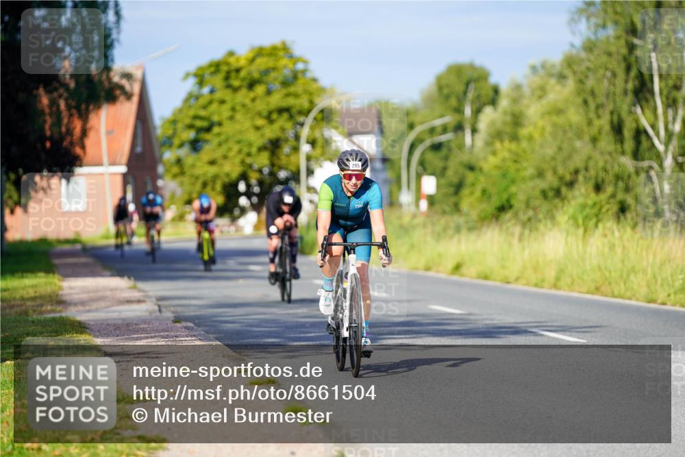 31.08.2025 - Elbe Triathlon Hamburg Michael Burmester http://msf.ph/oto/8661504 31.08.2025 09:00:11 Radfahren 224, 285, 355 meine-sportfotos.de