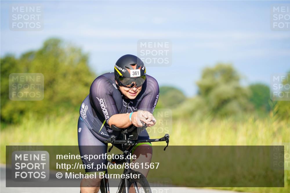 31.08.2025 - Elbe Triathlon Hamburg Michael Burmester http://msf.ph/oto/8661567 31.08.2025 09:01:07 Radfahren 361 meine-sportfotos.de