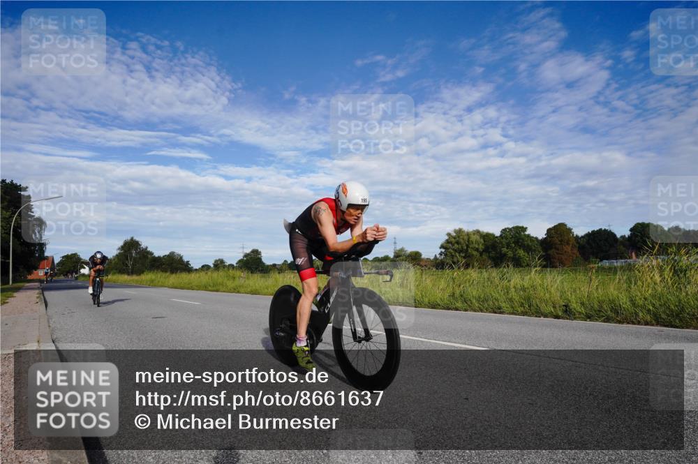 31.08.2025 - Elbe Triathlon Hamburg Michael Burmester http://msf.ph/oto/8661637 31.08.2025 09:10:01 Radfahren 193, 195, 234, 462, 512 meine-sportfotos.de
