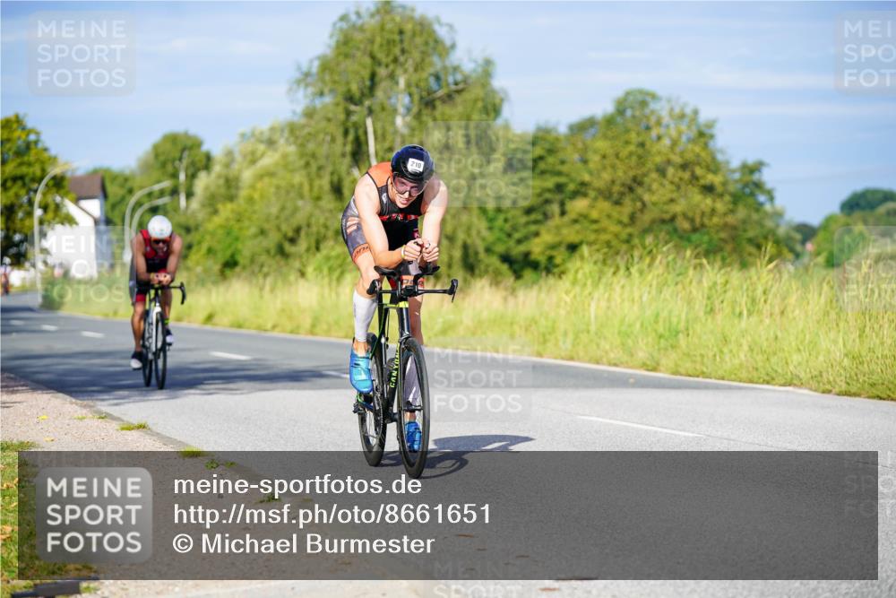 31.08.2025 - Elbe Triathlon Hamburg Michael Burmester http://msf.ph/oto/8661651 31.08.2025 09:01:54 Radfahren 176, 194, 210 meine-sportfotos.de