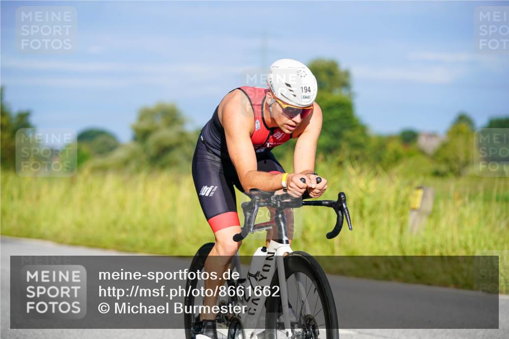 31.08.2025 - Elbe Triathlon Hamburg Michael Burmester http://msf.ph/oto/8661662 31.08.2025 09:01:55 Radfahren 176, 194, 210 meine-sportfotos.de