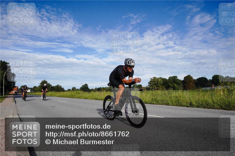 31.08.2025 - Elbe Triathlon Hamburg Michael Burmester http://msf.ph/oto/8661762 31.08.2025 09:11:34 Radfahren 239, 293, 334, 346, 351, 403, 456 meine-sportfotos.de