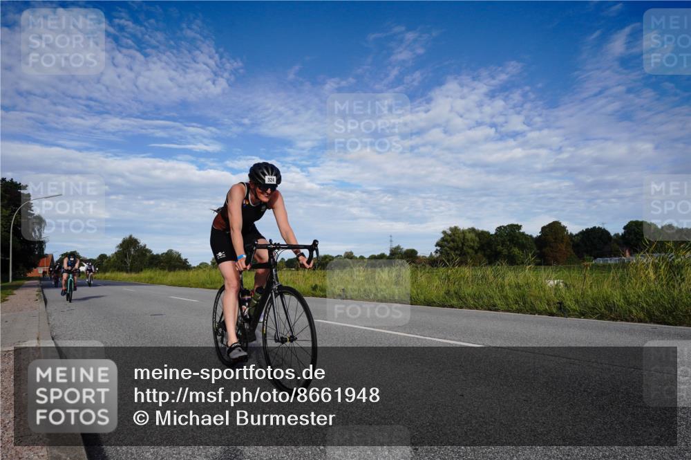 31.08.2025 - Elbe Triathlon Hamburg Michael Burmester http://msf.ph/oto/8661948 31.08.2025 09:13:05 Radfahren 268, 269, 281, 298, 324, 507, 514 meine-sportfotos.de