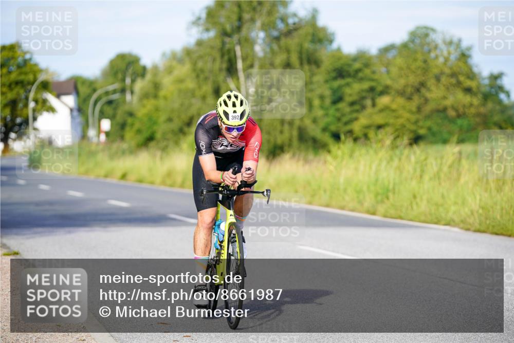 31.08.2025 - Elbe Triathlon Hamburg Michael Burmester http://msf.ph/oto/8661987 31.08.2025 09:06:10 Radfahren 189, 219, 343, 392 meine-sportfotos.de