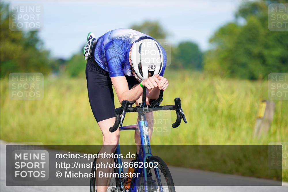 31.08.2025 - Elbe Triathlon Hamburg Michael Burmester http://msf.ph/oto/8662002 31.08.2025 09:06:23 Radfahren 465 meine-sportfotos.de