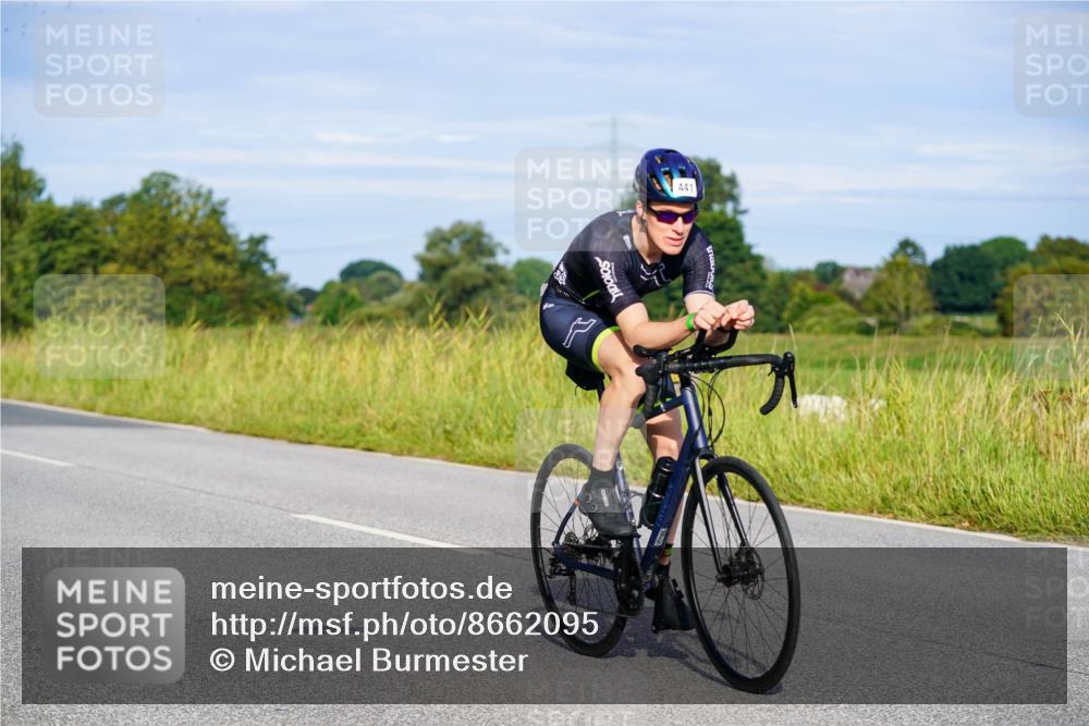 31.08.2025 - Elbe Triathlon Hamburg Michael Burmester http://msf.ph/oto/8662095 31.08.2025 09:07:17 Radfahren 242, 283, 300, 304, 342, 441 meine-sportfotos.de