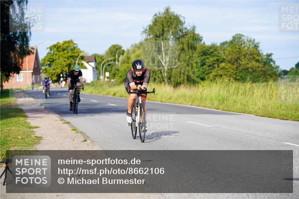 31.08.2025 - Elbe Triathlon Hamburg Michael Burmester http://msf.ph/oto/8662106 31.08.2025 09:07:37 Radfahren 231, 254, 272, 276, 468 meine-sportfotos.de