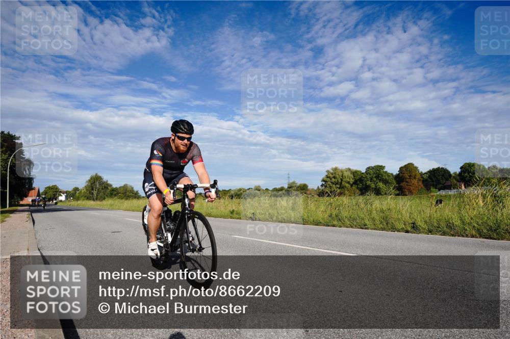 31.08.2025 - Elbe Triathlon Hamburg Michael Burmester http://msf.ph/oto/8662209 31.08.2025 09:17:49 Radfahren 173, 244, 284, 330, 476, 539 meine-sportfotos.de