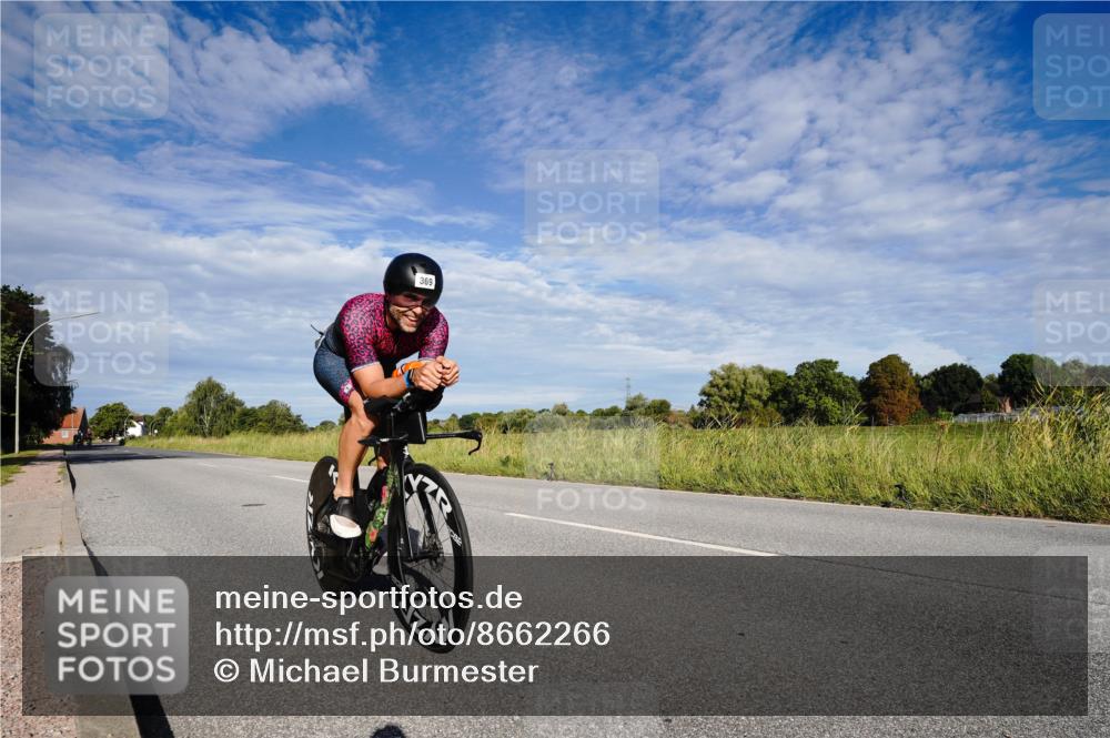 31.08.2025 - Elbe Triathlon Hamburg Michael Burmester http://msf.ph/oto/8662266 31.08.2025 09:18:54 Radfahren 219, 369, 447, 505 meine-sportfotos.de