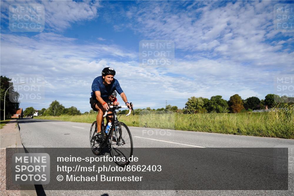 31.08.2025 - Elbe Triathlon Hamburg Michael Burmester http://msf.ph/oto/8662403 31.08.2025 09:21:27 Radfahren 237, 264, 532, 595, 651 meine-sportfotos.de