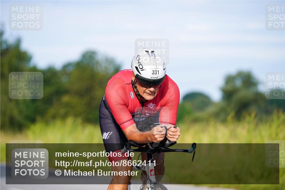 31.08.2025 - Elbe Triathlon Hamburg Michael Burmester http://msf.ph/oto/8662411 31.08.2025 09:09:51 Radfahren 331 meine-sportfotos.de
