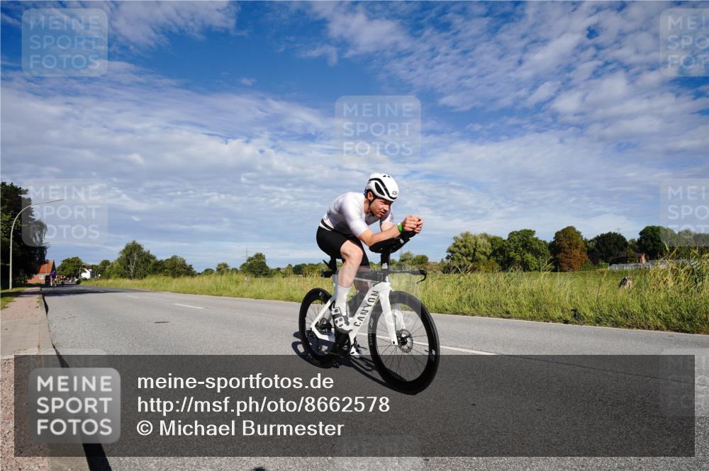 31.08.2025 - Elbe Triathlon Hamburg Michael Burmester http://msf.ph/oto/8662578 31.08.2025 09:24:06 Radfahren 185, 309, 436, 470, 511, 536, 695 meine-sportfotos.de