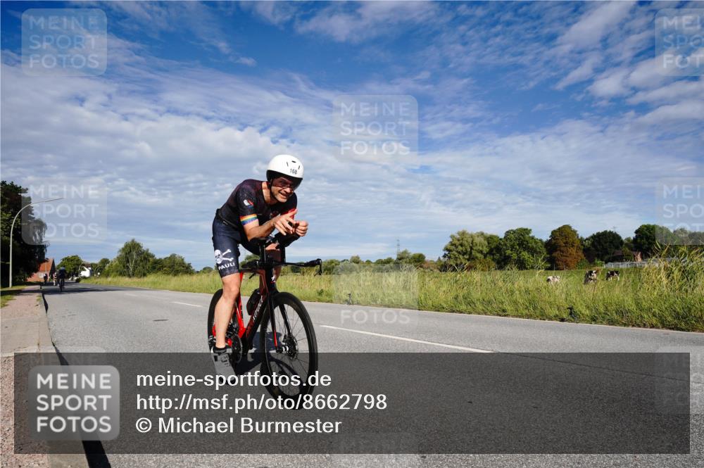 31.08.2025 - Elbe Triathlon Hamburg Michael Burmester http://msf.ph/oto/8662798 31.08.2025 09:27:15 Radfahren 168, 258, 278, 619, 678 meine-sportfotos.de