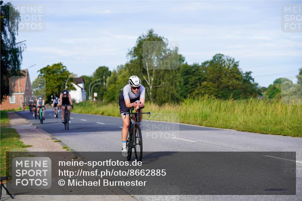 31.08.2025 - Elbe Triathlon Hamburg Michael Burmester http://msf.ph/oto/8662885 31.08.2025 09:13:02 Radfahren 247, 268, 269, 281, 298, 324 meine-sportfotos.de