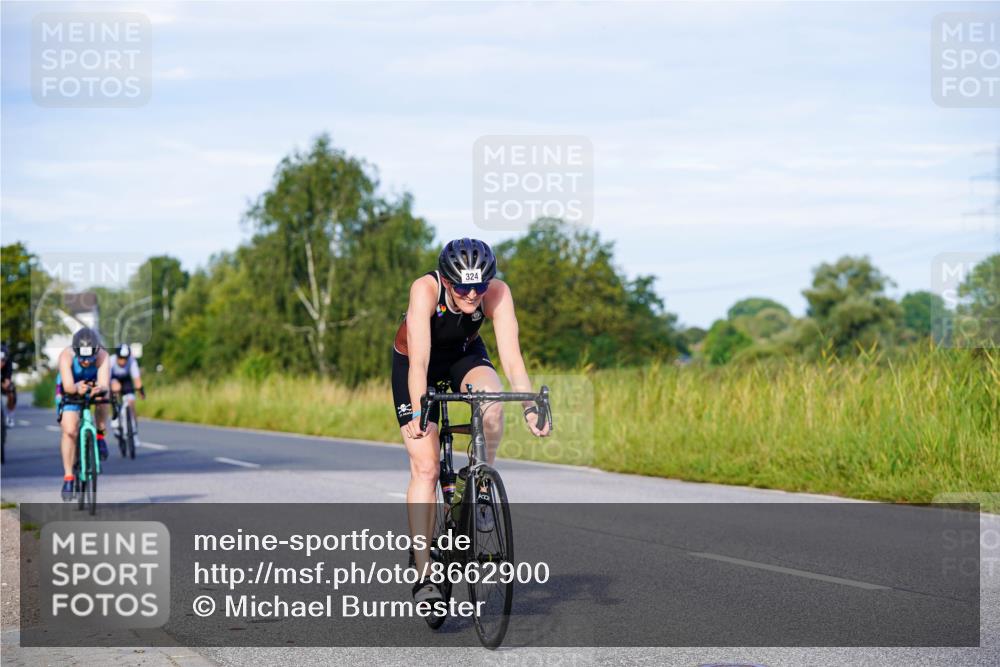 31.08.2025 - Elbe Triathlon Hamburg Michael Burmester http://msf.ph/oto/8662900 31.08.2025 09:13:04 Radfahren 268, 269, 281, 298, 324, 507, 514 meine-sportfotos.de