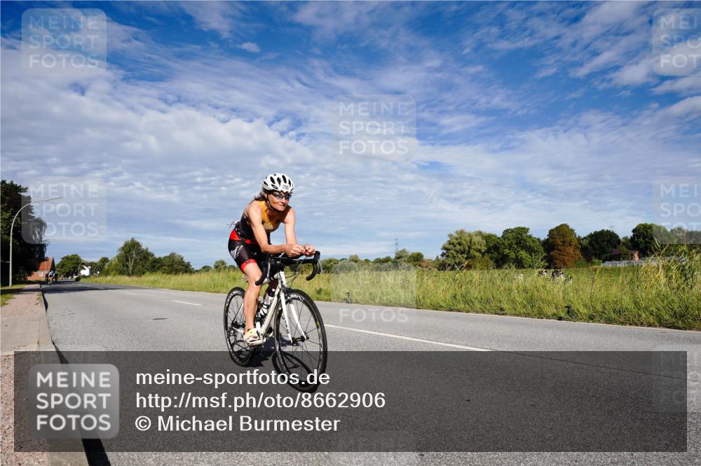 31.08.2025 - Elbe Triathlon Hamburg Michael Burmester http://msf.ph/oto/8662906 31.08.2025 09:29:05 Radfahren 165, 259, 359, 360, 377 meine-sportfotos.de