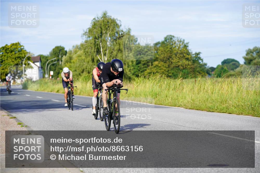 31.08.2025 - Elbe Triathlon Hamburg Michael Burmester http://msf.ph/oto/8663156 31.08.2025 09:14:34 Radfahren 183, 186, 194, 205, 312, 409, 596, 630 meine-sportfotos.de