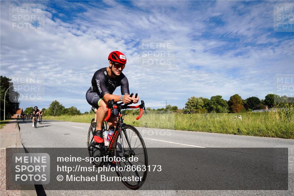 31.08.2025 - Elbe Triathlon Hamburg Michael Burmester http://msf.ph/oto/8663173 31.08.2025 09:33:30 Radfahren 283, 313, 314, 340, 365, 439, 464, 510, 547, 553, 636, 694, 726 meine-sportfotos.de
