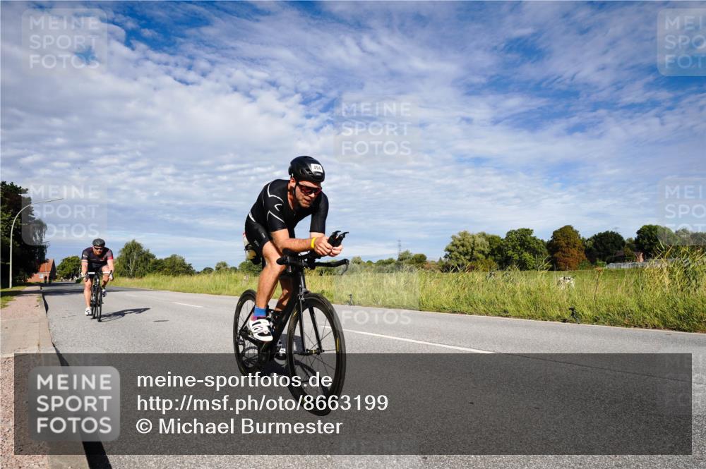 31.08.2025 - Elbe Triathlon Hamburg Michael Burmester http://msf.ph/oto/8663199 31.08.2025 09:33:44 Radfahren 173, 494, 655 meine-sportfotos.de