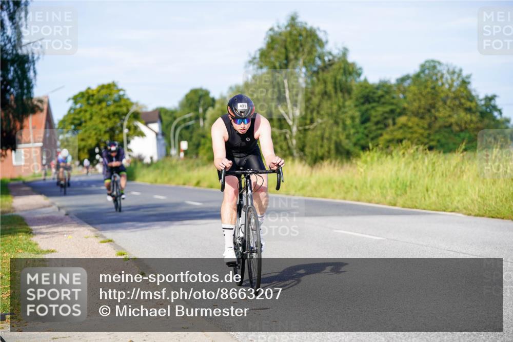 31.08.2025 - Elbe Triathlon Hamburg Michael Burmester http://msf.ph/oto/8663207 31.08.2025 09:15:03 Radfahren 280, 291, 361, 431, 534 meine-sportfotos.de