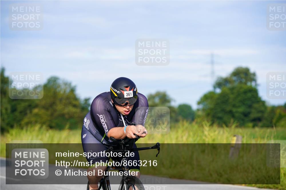 31.08.2025 - Elbe Triathlon Hamburg Michael Burmester http://msf.ph/oto/8663216 31.08.2025 09:15:06 Radfahren 291, 361, 431, 534 meine-sportfotos.de