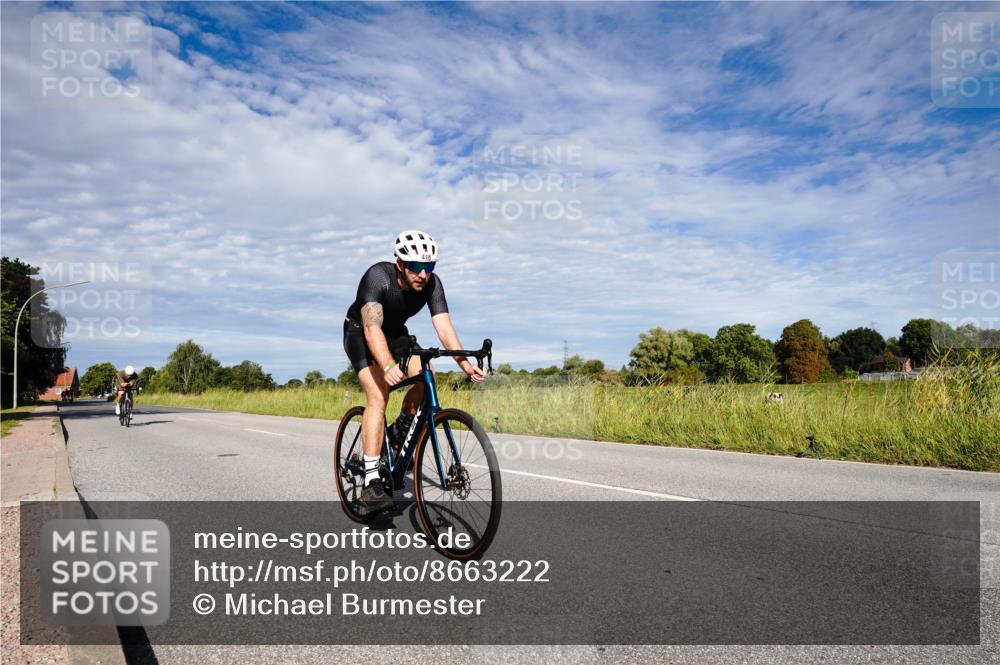 31.08.2025 - Elbe Triathlon Hamburg Michael Burmester http://msf.ph/oto/8663222 31.08.2025 09:34:09 Radfahren 319, 416, 515, 710 meine-sportfotos.de