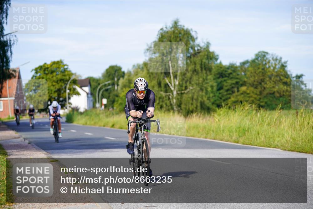 31.08.2025 - Elbe Triathlon Hamburg Michael Burmester http://msf.ph/oto/8663235 31.08.2025 09:15:14 Radfahren 274, 290, 333, 359 meine-sportfotos.de