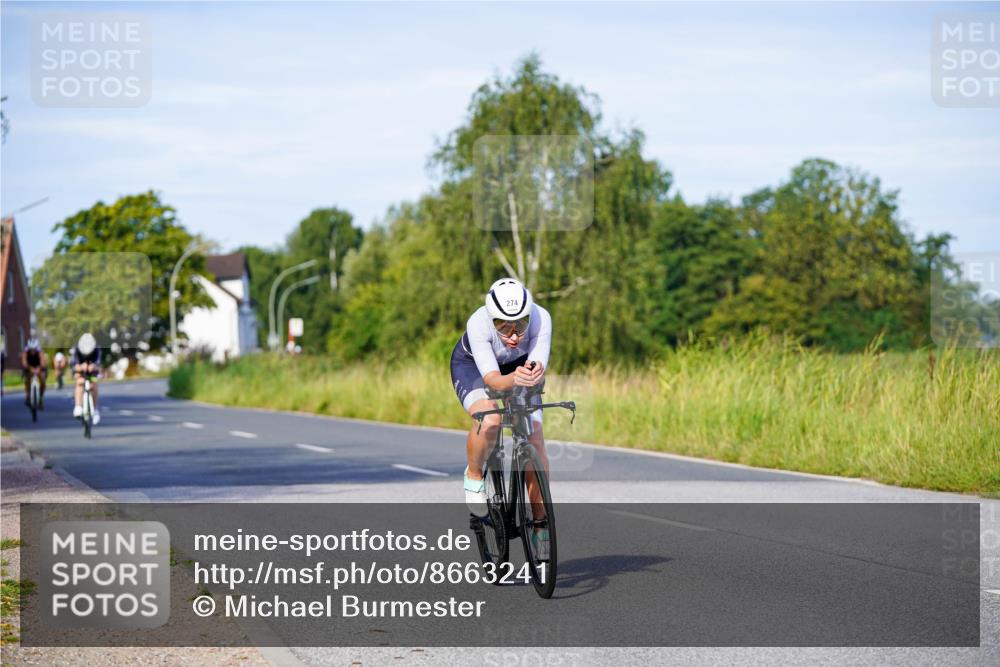 31.08.2025 - Elbe Triathlon Hamburg Michael Burmester http://msf.ph/oto/8663241 31.08.2025 09:15:17 Radfahren 192, 274, 290, 333, 359, 506 meine-sportfotos.de