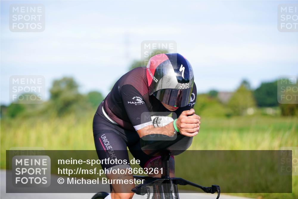 31.08.2025 - Elbe Triathlon Hamburg Michael Burmester http://msf.ph/oto/8663261 31.08.2025 09:15:24 Radfahren 192, 290, 506, 672 meine-sportfotos.de