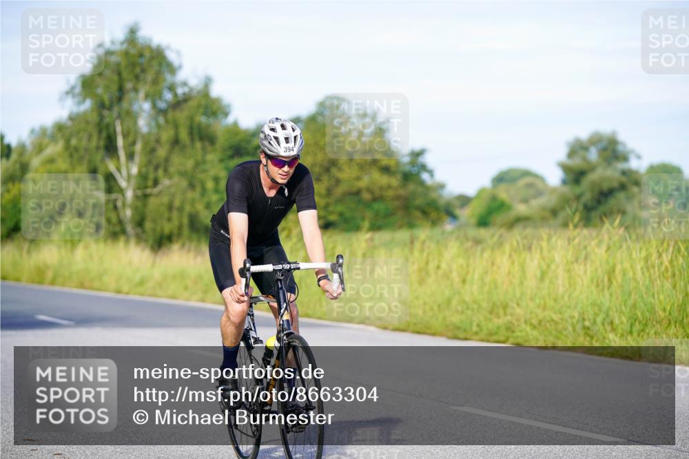 31.08.2025 - Elbe Triathlon Hamburg Michael Burmester http://msf.ph/oto/8663304 31.08.2025 09:15:43 Radfahren 165, 191, 394, 502, 645 meine-sportfotos.de