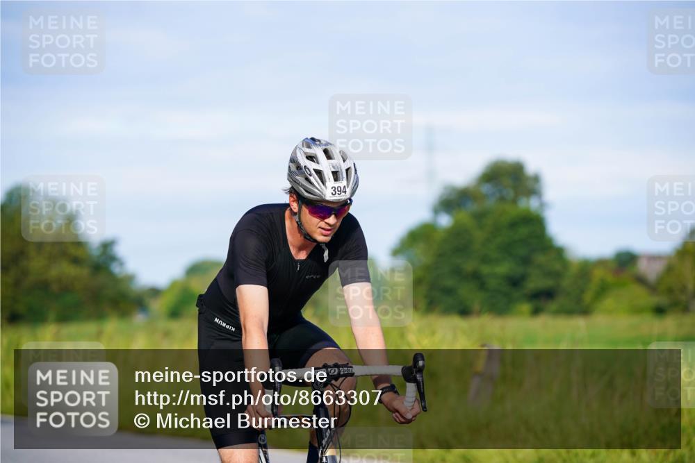 31.08.2025 - Elbe Triathlon Hamburg Michael Burmester http://msf.ph/oto/8663307 31.08.2025 09:15:44 Radfahren 165, 394, 502, 645 meine-sportfotos.de