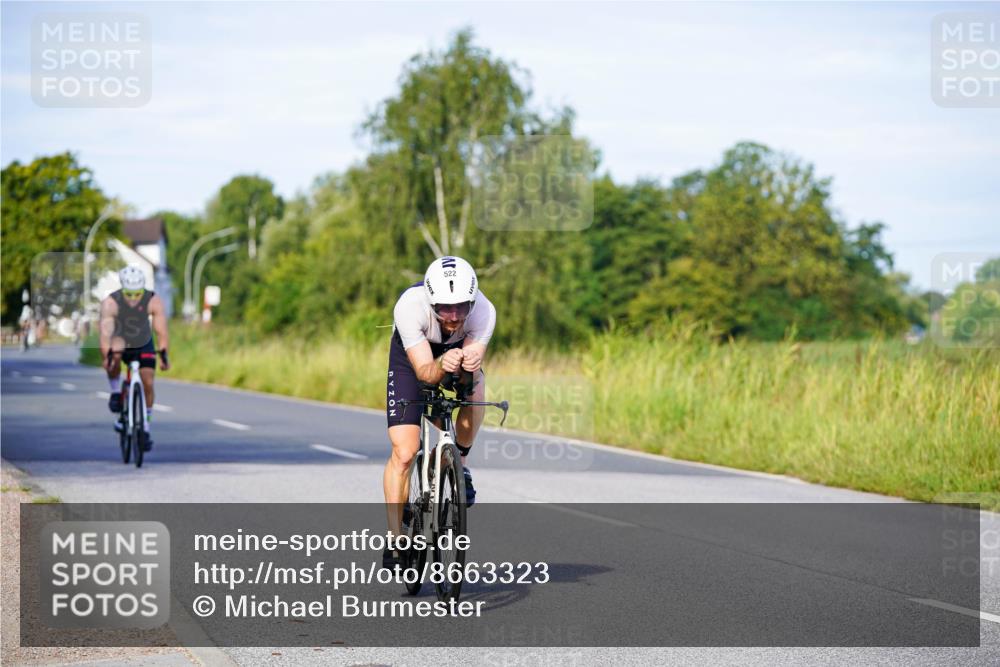 31.08.2025 - Elbe Triathlon Hamburg Michael Burmester http://msf.ph/oto/8663323 31.08.2025 09:15:53 Radfahren 469, 522 meine-sportfotos.de