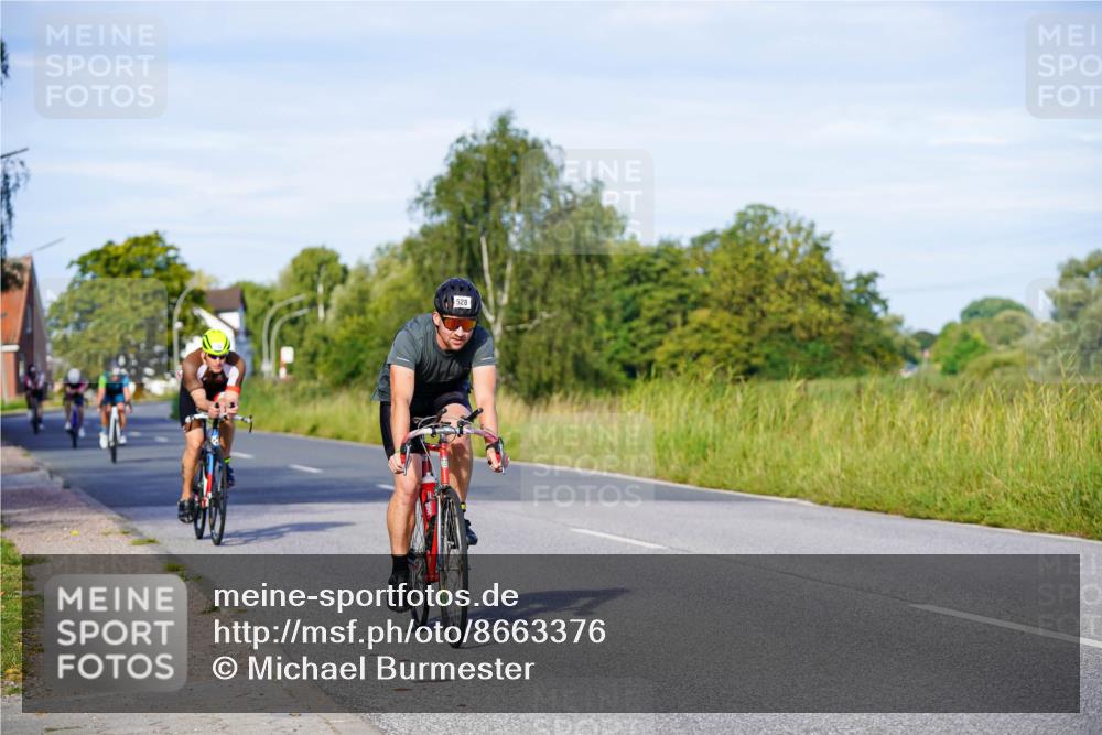 31.08.2025 - Elbe Triathlon Hamburg Michael Burmester http://msf.ph/oto/8663376 31.08.2025 09:16:11 Radfahren 170, 176, 213, 238, 285, 528, 535 meine-sportfotos.de